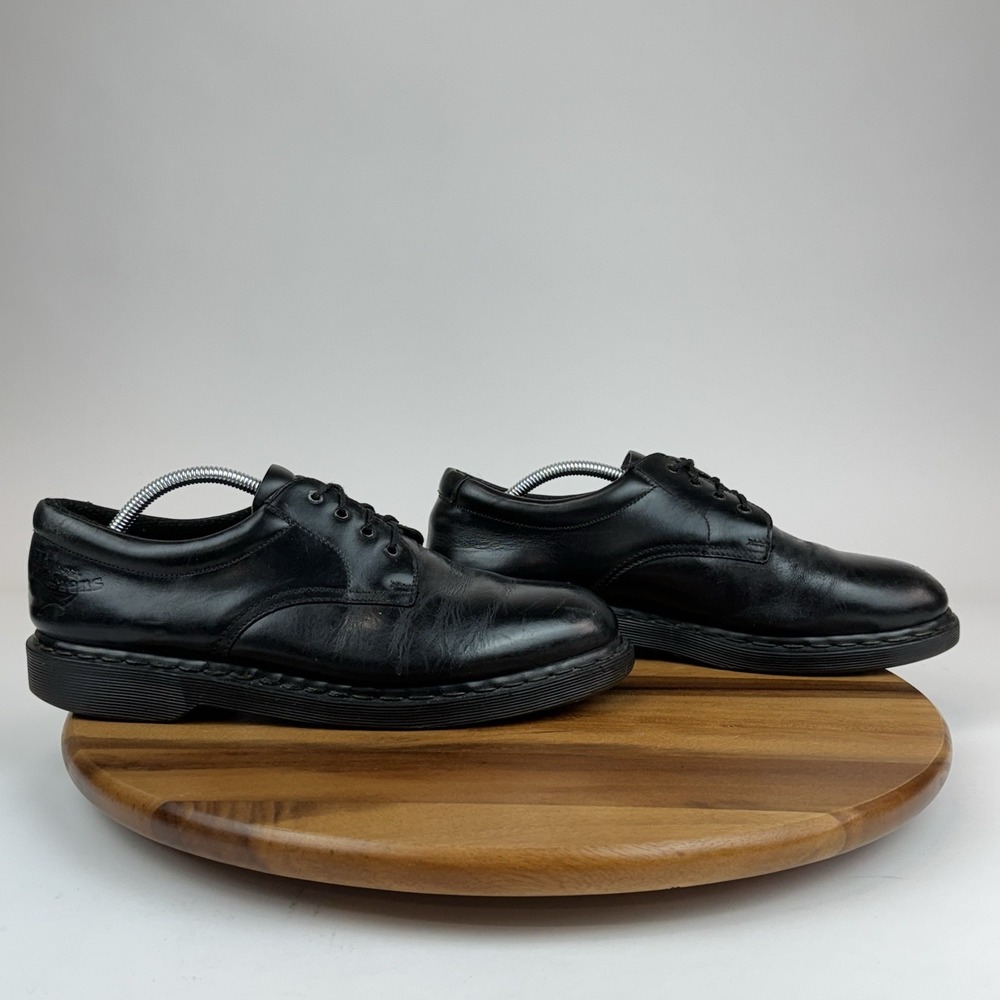 Mens Dr Martens The Original England Vintage Black Oxfords Size UK‎ 11 / US 12